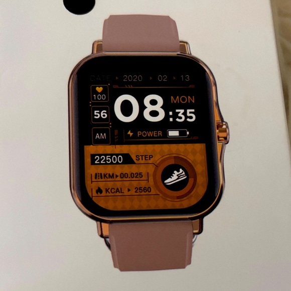 Smartwatch with Pink Strap! Brand new! - Picture 1 of 6